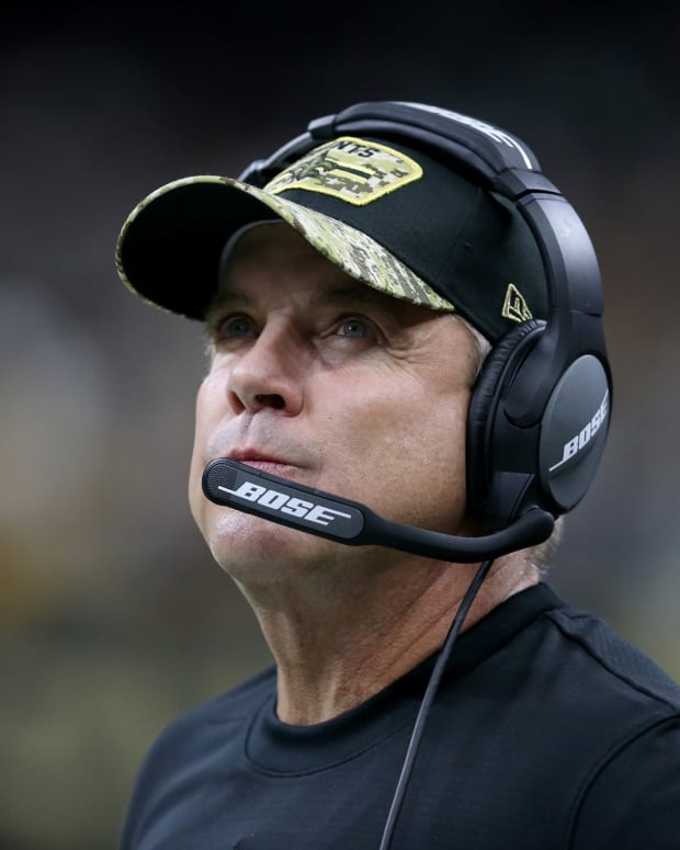 New Orleans Saints head coach Sean Payton
